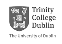 Trinity College Dublin logo grey