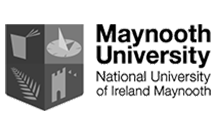 Maynooth University logo grey